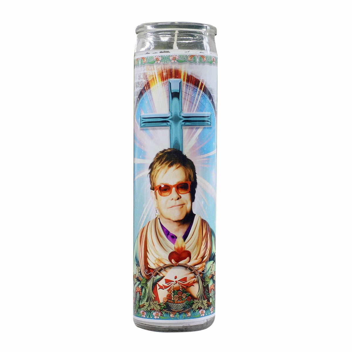 Calm Down Caren Decor > Candles Elton John Celebrity Prayer Candle 29899004