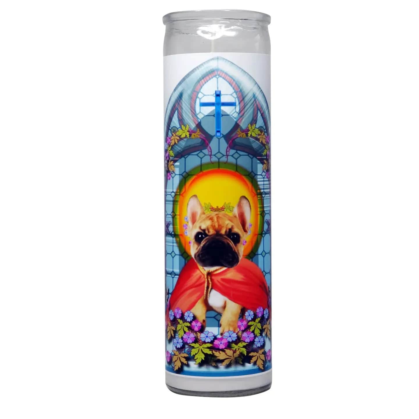 Calm Down Caren Decor > Candles French Bulldog Prayer Candle