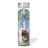 Calm Down Caren Decor > Candles Phoebe Bridgers Celebrity Prayer Candle