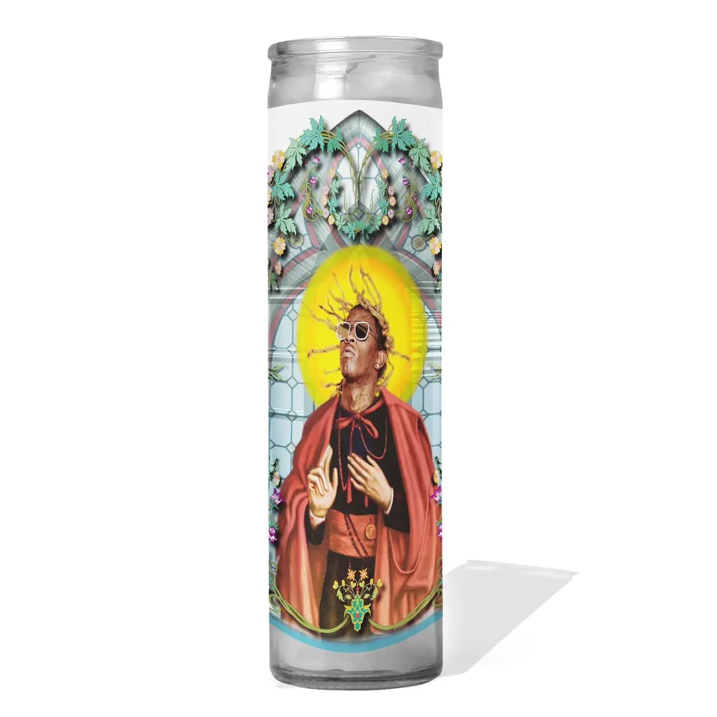 Calm Down Caren Decor > Candles Young Thug Celebrity Prayer Candle 95722236