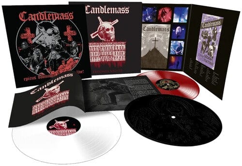 Candlemass - Tritonus Nights (3LP Red, White & Black Etched Vinyl Boxset) [Import]