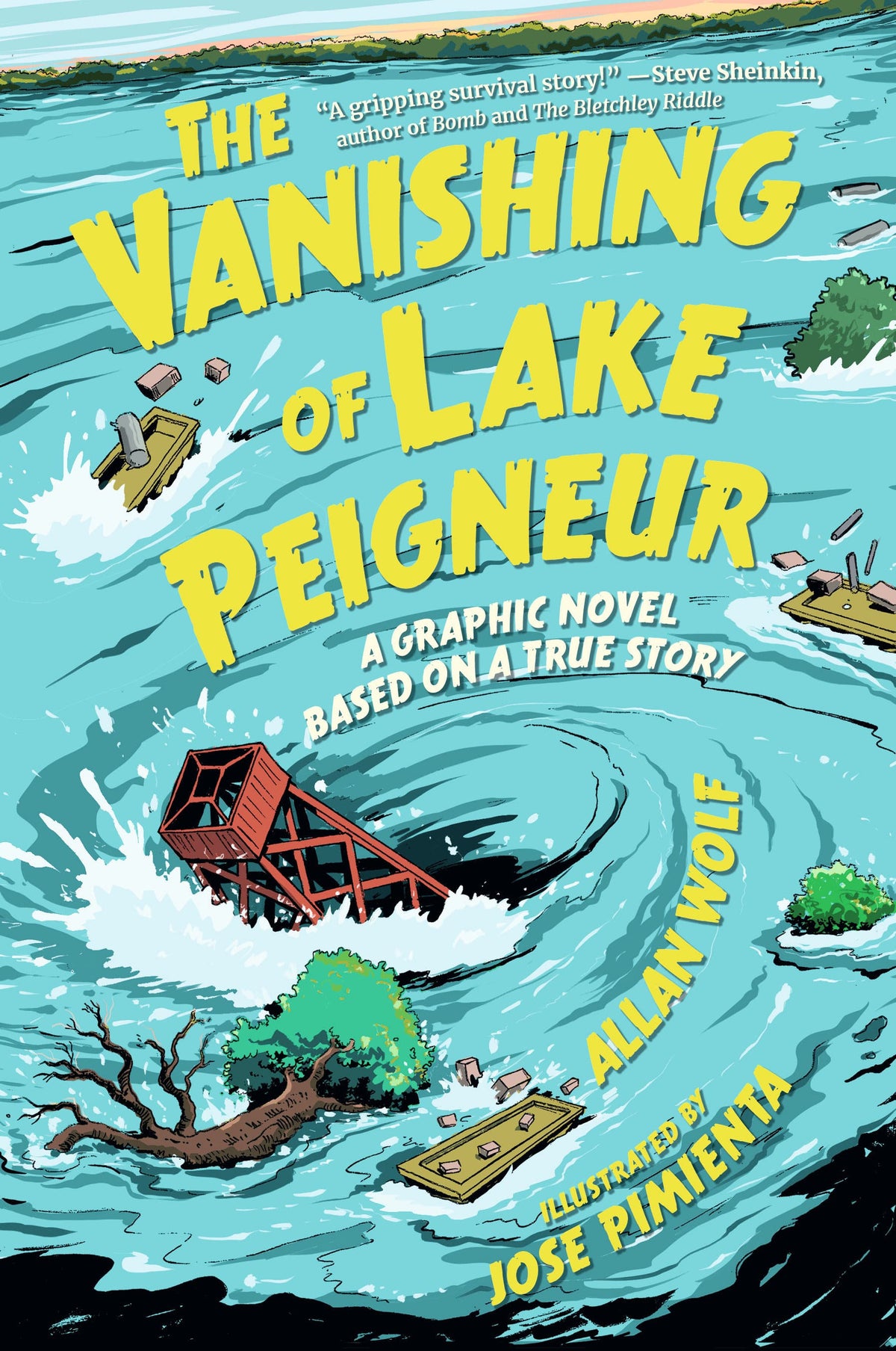 Candlewick Press Graphic Novel The Vanishing of Lake Peigneur: A Graphic Novel Based on a True Story TP (Release Date: 10/13/2026) 9781536253771 PRH- 9798897659937