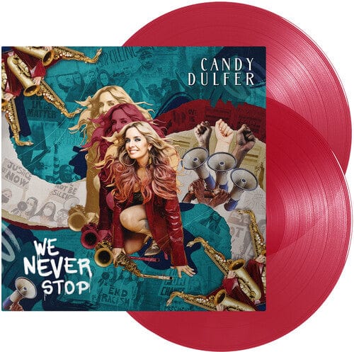 Candy Dulfer Music > Vinyl Records Dulfer, Candy - We Never Stop, 2Lp Red Vinyl W/  Bonus Track 810020505276 TFUK76571.1