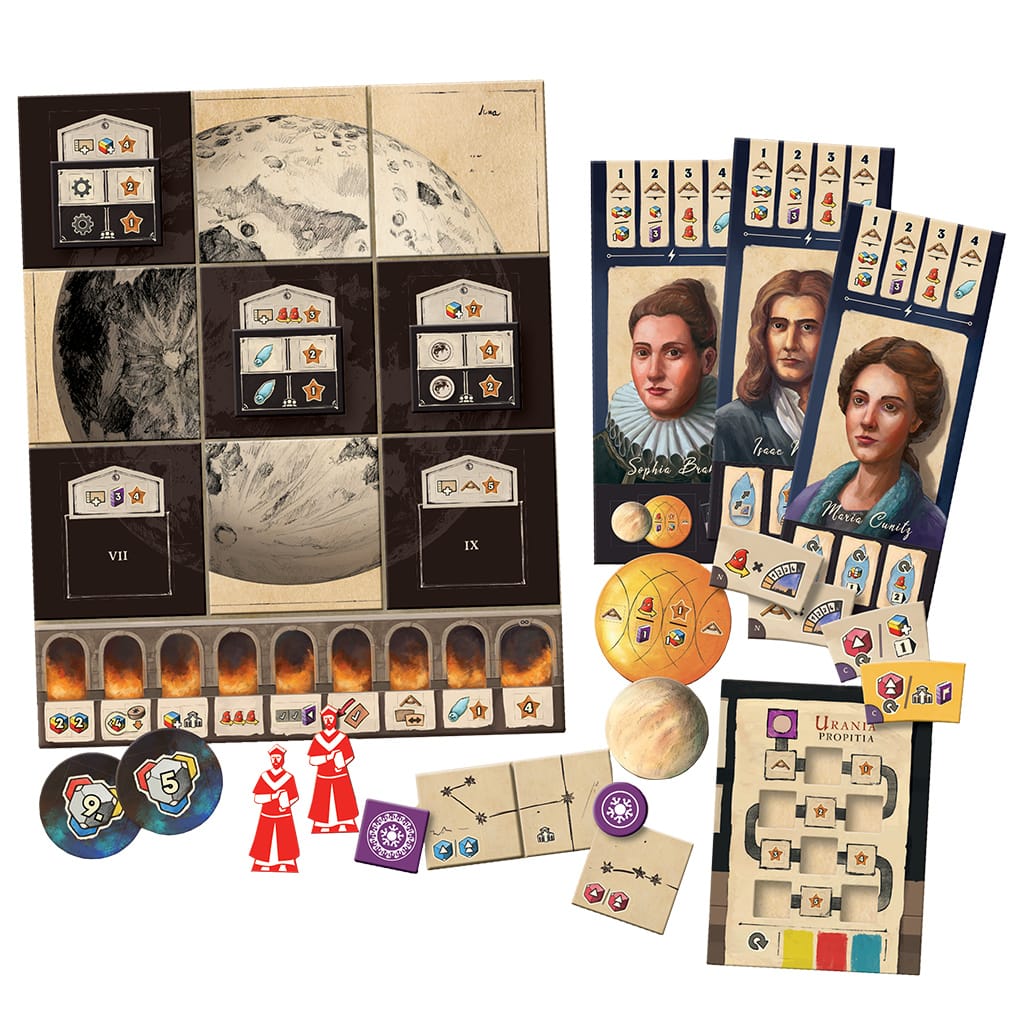 Capstone Games Board Games > Expansions Galileo Galilei: Luna Expansion 850045365875 PTGG-02