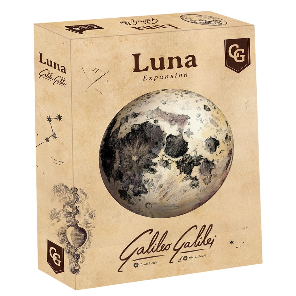 Capstone Games Board Games > Expansions Galileo Galilei: Luna Expansion 850045365875 PTGG-02