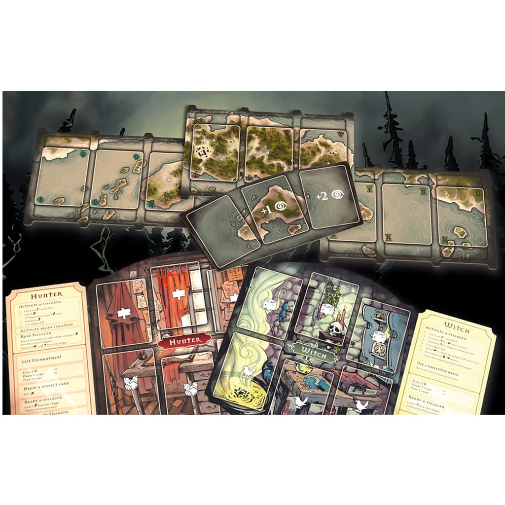 Capstone Games Board Games Pagan: Fate of Roanoke 850045365448 PAG01