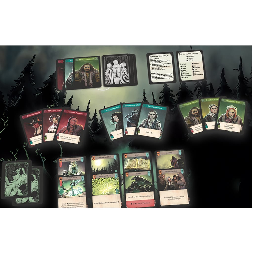 Capstone Games Board Games Pagan: Fate of Roanoke 850045365448 PAG01