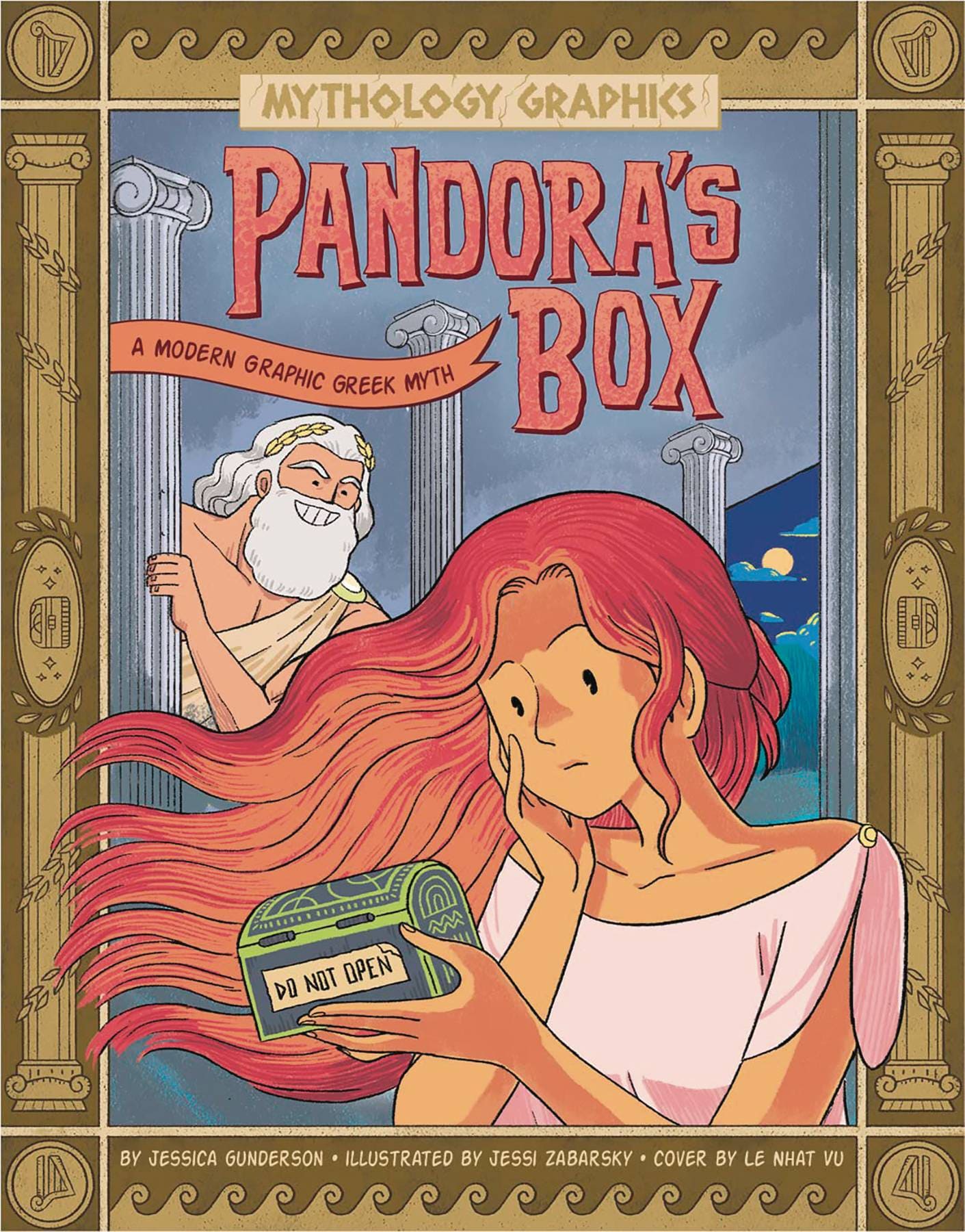 CAPSTONE - STONE ARCH BOOKS Graphic Novel Mythology Graphics Pandoras Box Modern Greek Myth 9781669051046 JUL231492