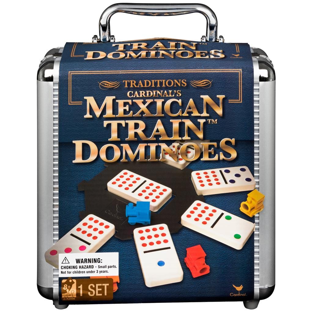 Cardinal Board Games > Large Box Games Cardinal Traditions: Mexican Train Dominoes 047754959307 20096909