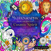 Mythographic Color and Discover: Cosmic Spirit - An Artist's Coloring Book of Tarot, Astrology, and Mystical Symbols  (Paperback)