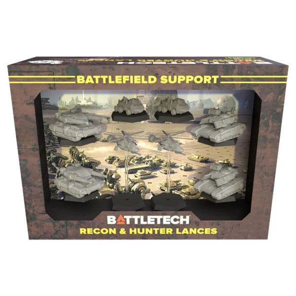 Catalyst Game Labs Miniatures > Other Miniatures BattleTech: Mercenaries Force Pack: Battlefield Support Recon & Hunter Lances 810123690633 CYT35753