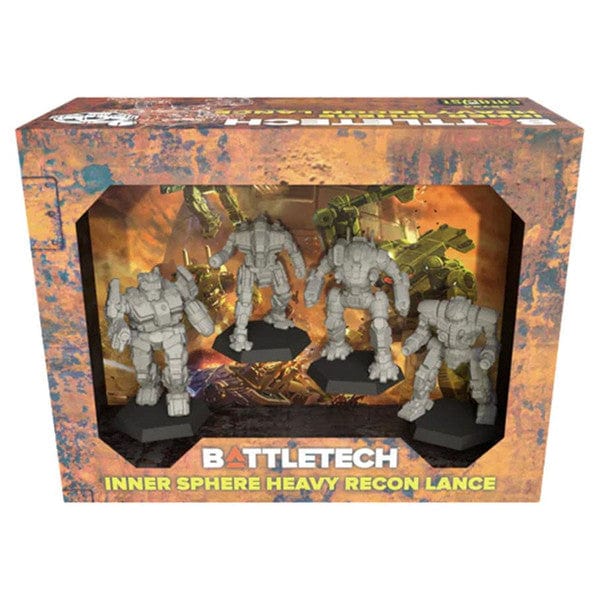 Catalyst Game Labs Miniatures > Other Miniatures BattleTech: Mercenaries Force Pack: Inner Sphere Heavy Recon Lance 810123690671 CYT35758