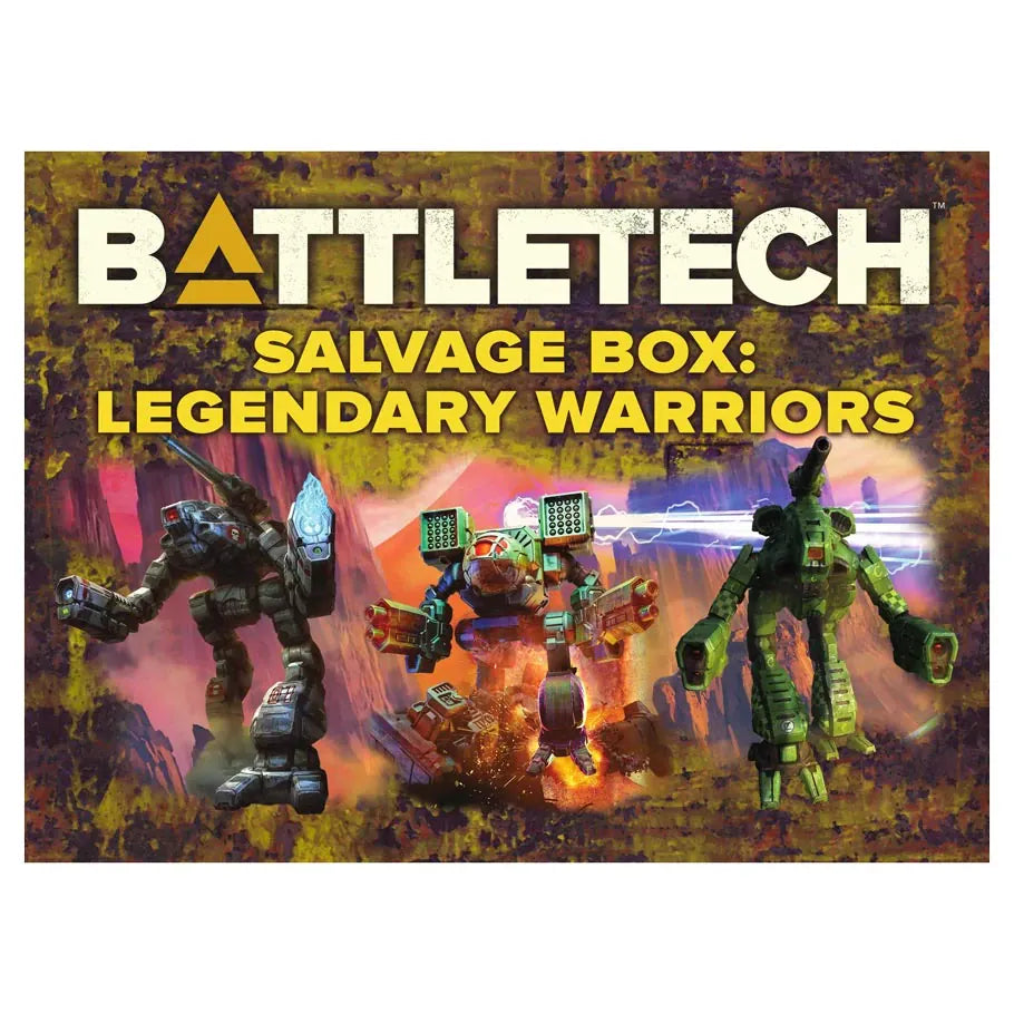 Catalyst Game Labs Miniatures > Other Miniatures BattleTech: SalvageBox: Legendary Warriors Display (9) 810123699124 CYT37608DSP