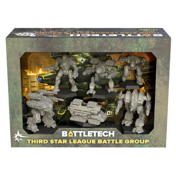 Catalyst Game Labs Tabletop Games > Miniature Games BattleTech: Third Star League Battle Group Force Pack 810123696253 CYT35787