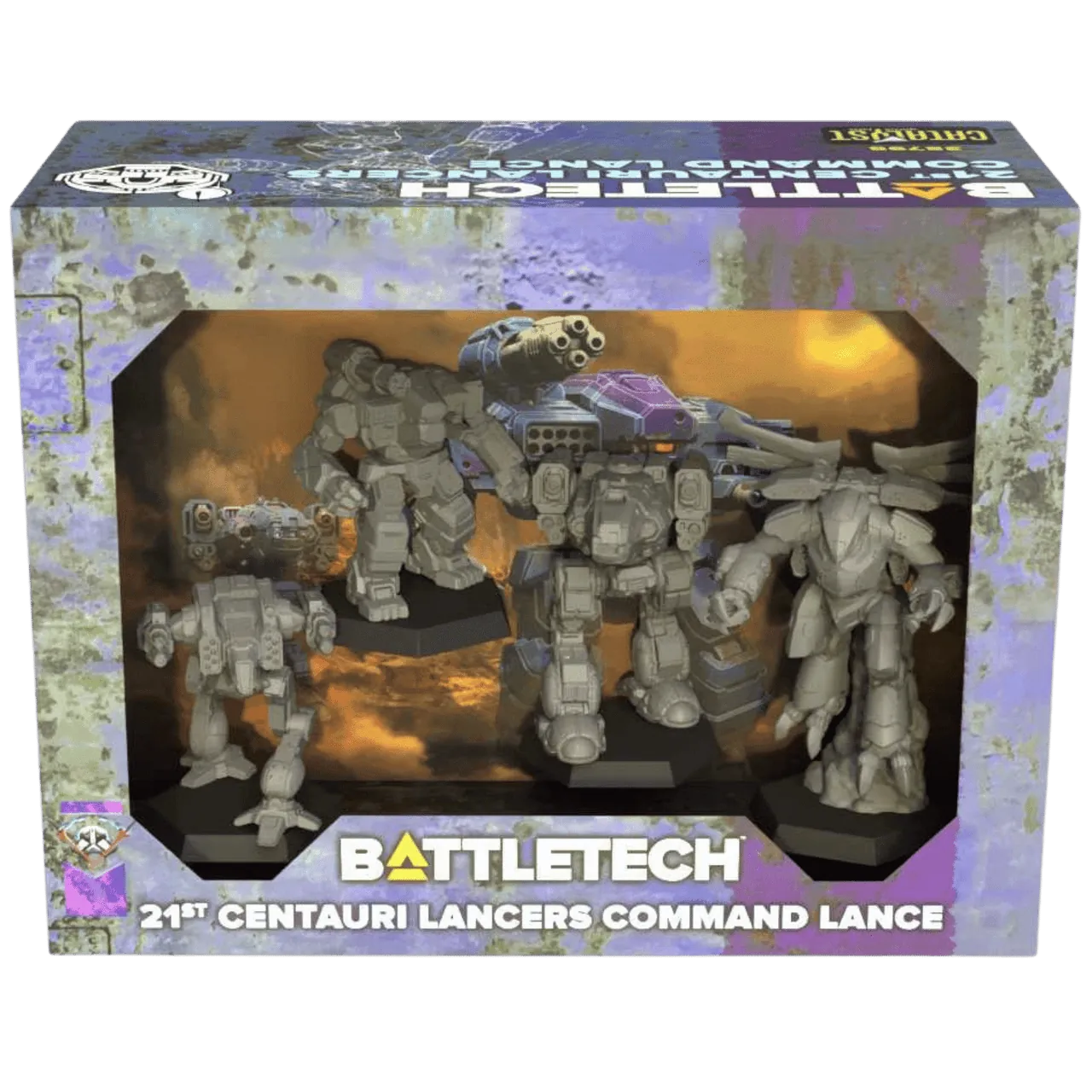 Catalyst Game Labs Tabletop Games > Miniature Games > Expansions BattleTech: Mercenaries Force Pack: 21st Centauri Lancers Command Lance 810123697205 CYT35795