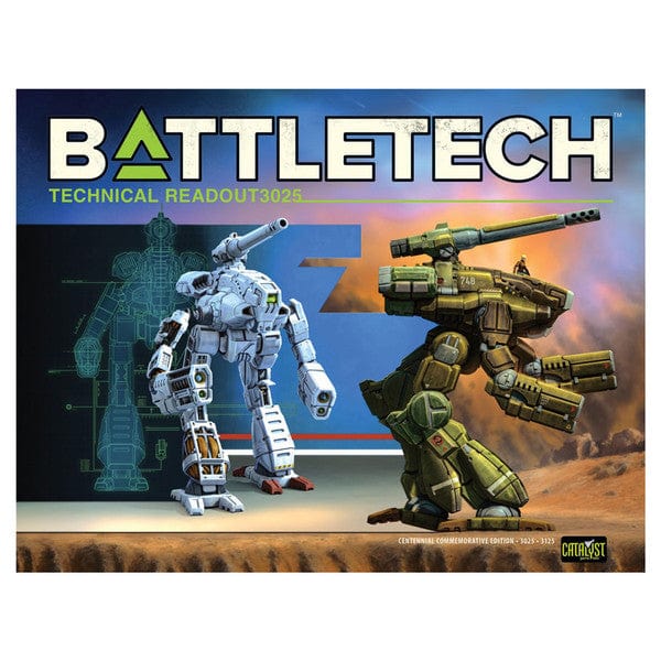 Catalyst Game Labs Tabletop Games > Role-Playing Games BattleTech: Technical Readout 3025 Commemorative Edition 9781638612407 CYT358603