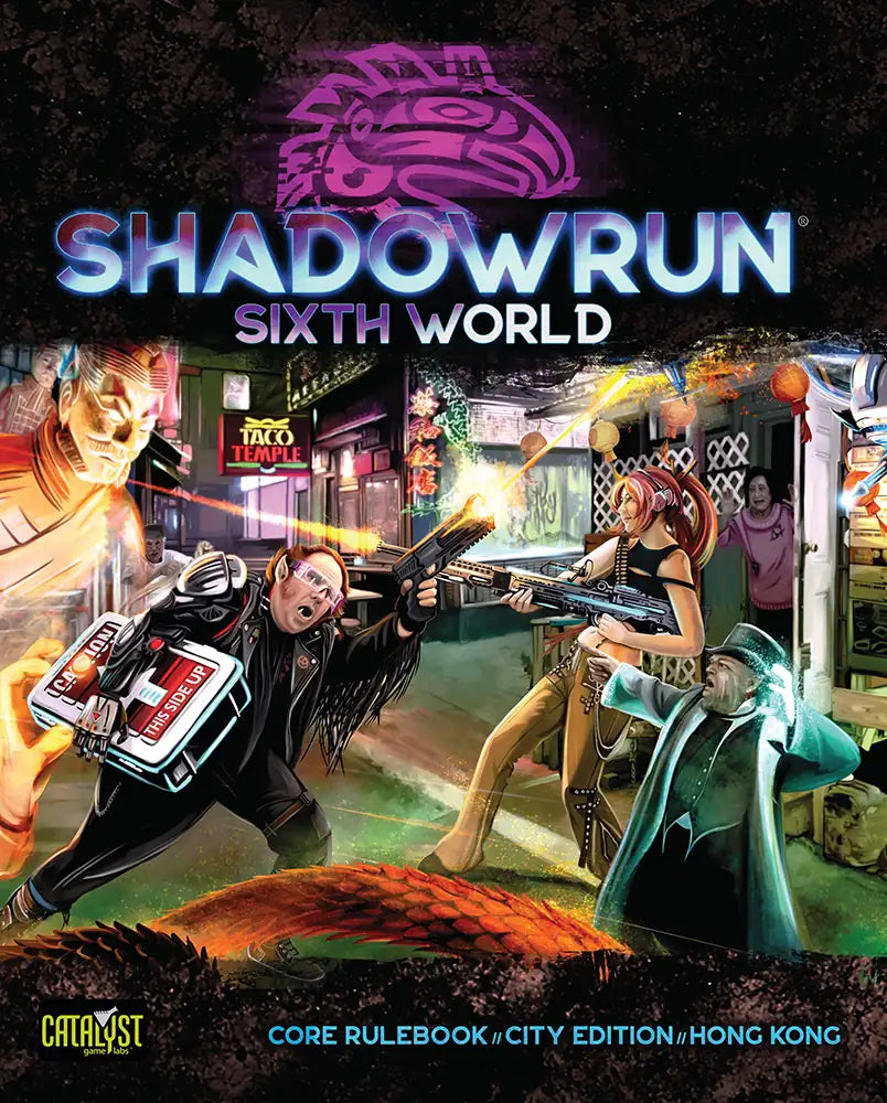 Catalyst Game Labs Tabletop Games > Role-Playing Games Shadowrun: 6E World Core Rules Hong Kong 9781638612353 CYT2800H