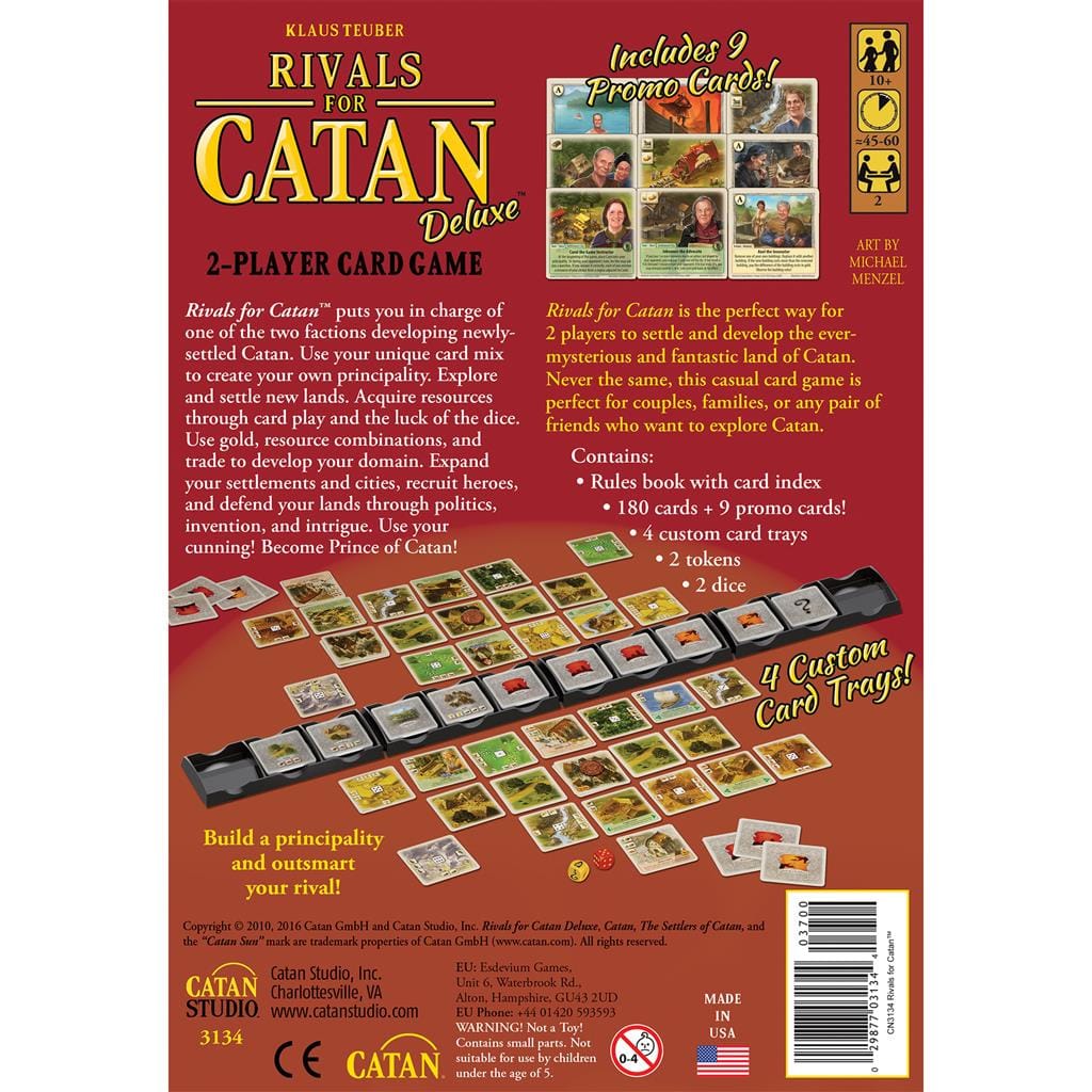 Catan Studios Board Games Catan - Rivals for Catan: Deluxe 029877031344 CN3134