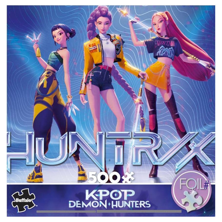 Ceaco Company Puzzles > Jigsaw Puzzles Puzzle: K Pop Demon Hunters: Huntrix Foil 500 Pieces 021081760065 CCO76006
