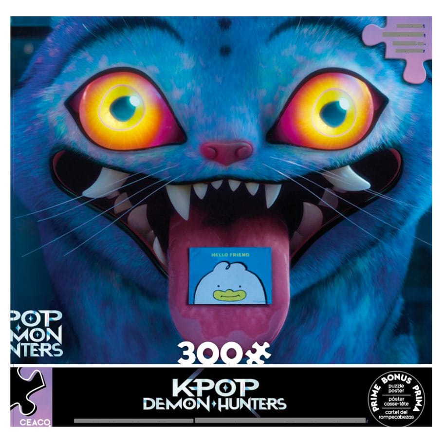Ceaco Company Puzzles > Jigsaw Puzzles Puzzle: K Pop Demon Hunters: Oversized Derpy 300 Pieces 021081600057 CCO60005