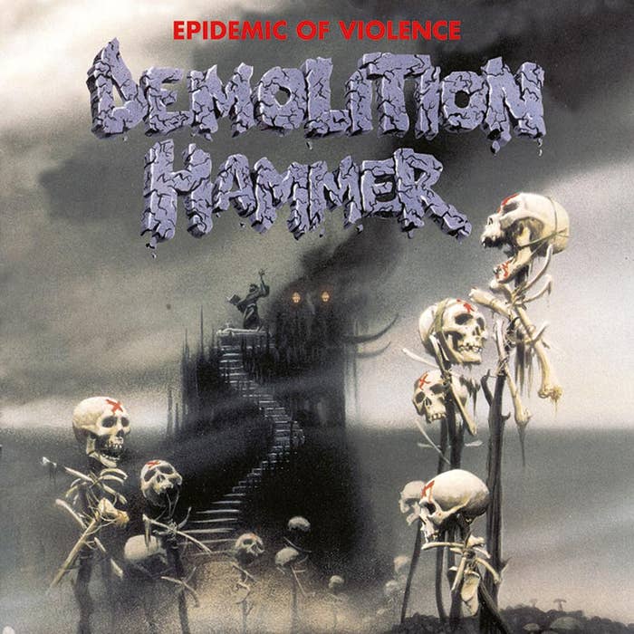 Demolition Hammer - Epidemic of Violence (Trasparent Sun Yellow Vinyl)