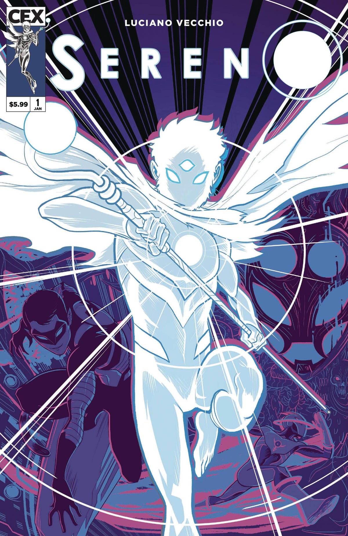 Cex Publishing Comic Books SERENO #1 CVR A VECCHIO 79394597453500111