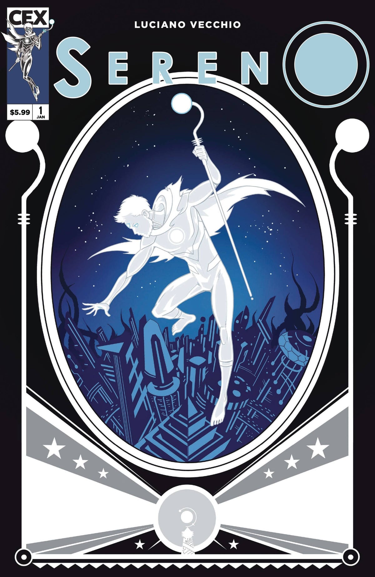 Cex Publishing Comic Books SERENO #1 CVR D VECCHIO 79394597453500141