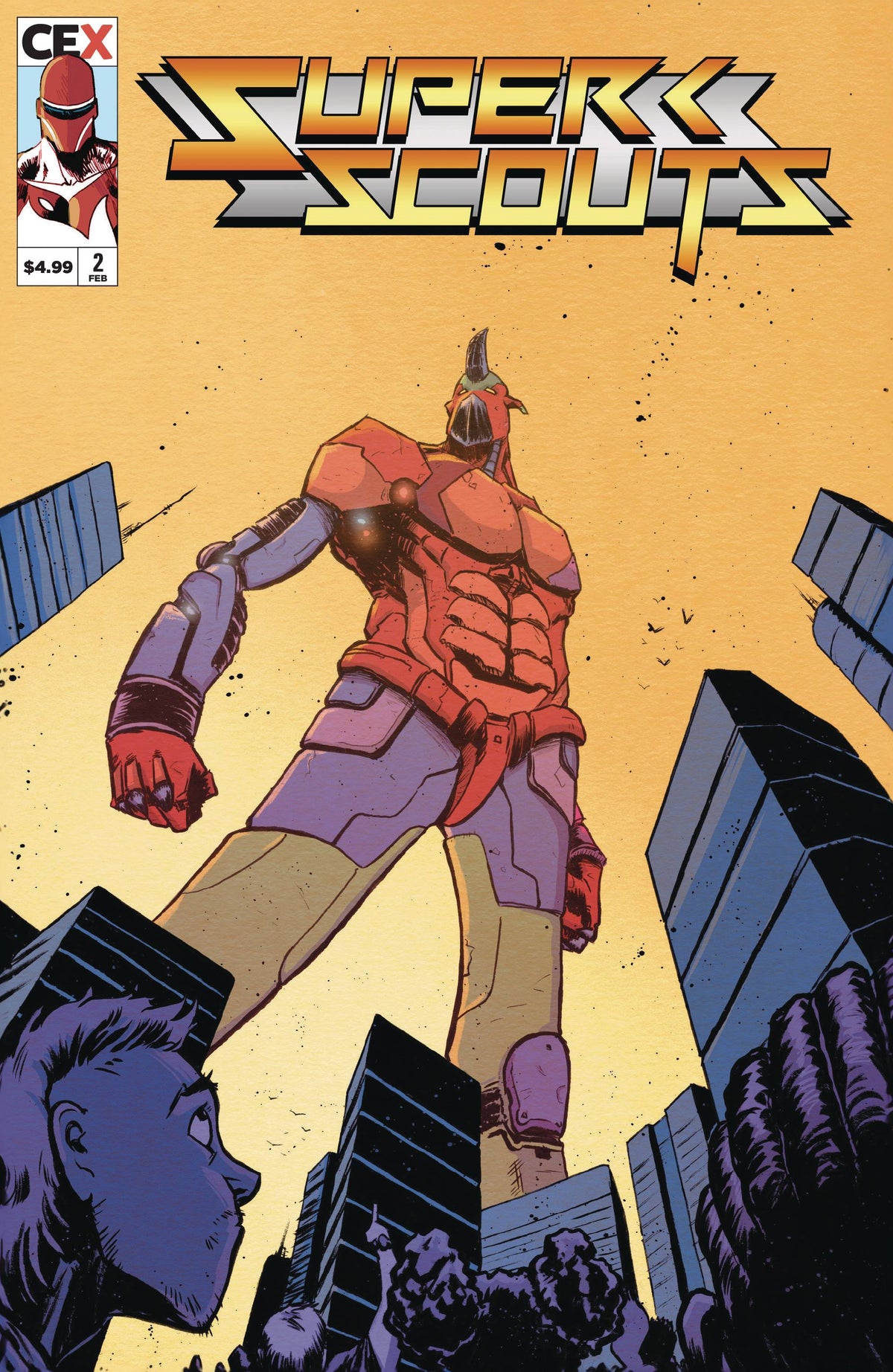 Cex Publishing Comic Books SUPER SCOUTS #2 (OF 2) CVR B EDZERZA 79394597464100221 SEP231571