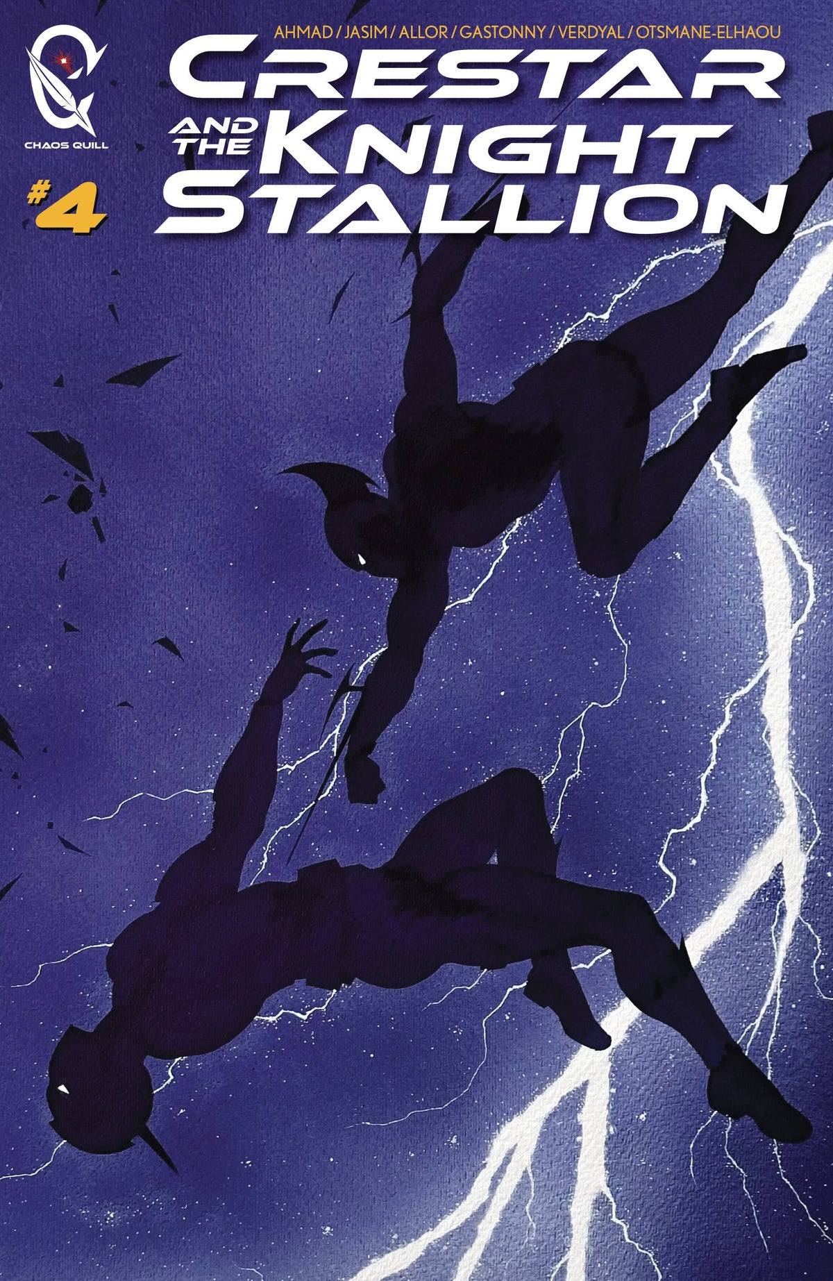 Chaos Quill Comics Comic Books CRESTAR & KNIGHT STALLION #4 (OF 5) CVR A AJMAL ZAHEER AHMAD 19764435594500411 AUG231807