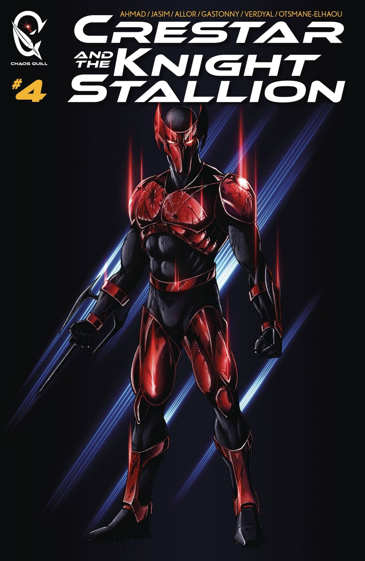 Chaos Quill Comics Comic Books CRESTAR & KNIGHT STALLION #4 (OF 5) CVR C AJMAL ZAHEER AHMAD 19764435594500431 AUG231809