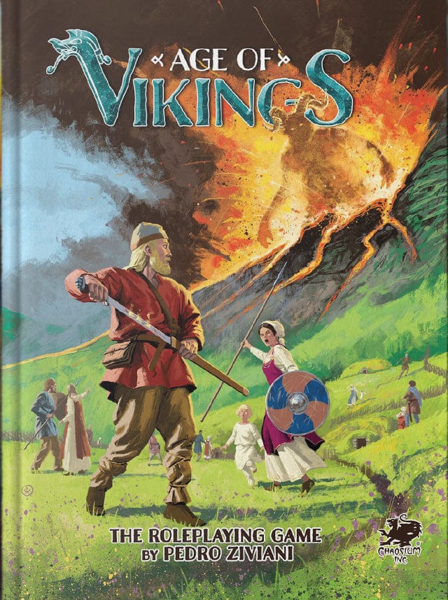 Chaosium Books > RPG Age of Vikings RPG 9781568825328 CHA 2038-H
