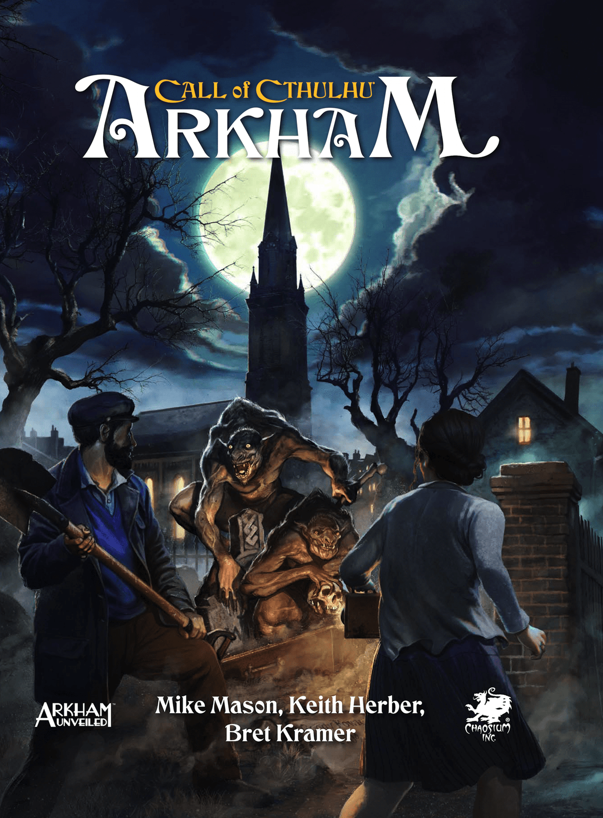 Chaosium Books > RPG Call of Cthulhu: Arkham 9781568824727 CHA 23182-H