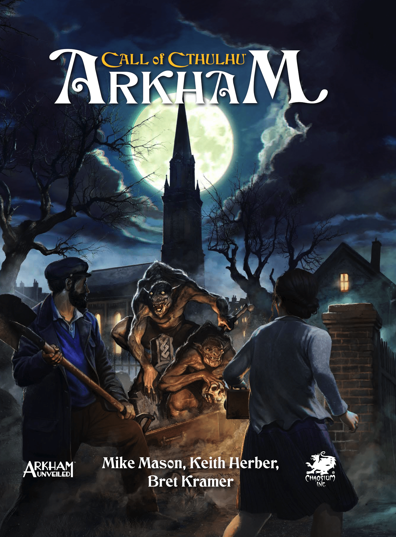 Chaosium Books > RPG Call of Cthulhu: Arkham 9781568824727 CHA 23182-H