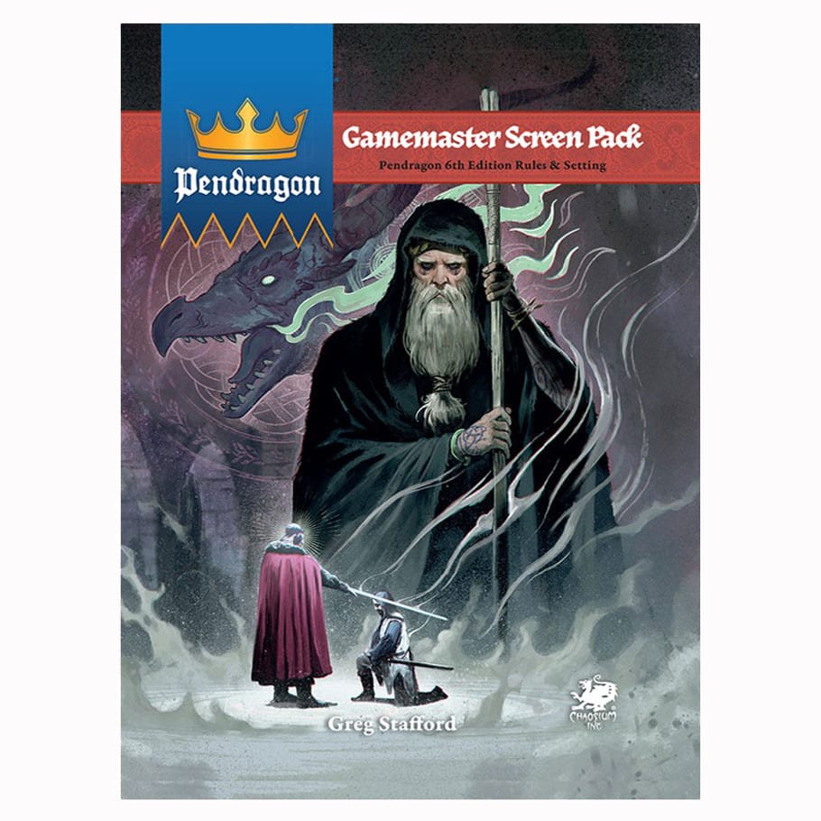 Chaosium Tabletop Games > Role-Playing Games > Accessories Pendragon: Gamemaster Screen Pack 9781568825472 CAO2734