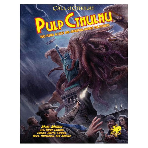 Chaosium Tabletop Games > Role-Playing Games Call of Cthulhu 7E: Pulp Cthulhu 9781568820910 CAO23107