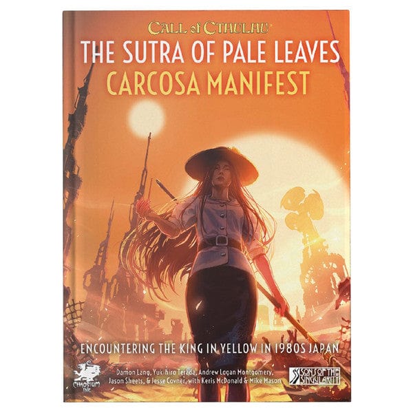 Chaosium Tabletop Games > Role-Playing Games Call of Cthulhu: Adventure: The Sutra of Pale Leaves: Carcosa Manifest 9781568825434 CAO23189-H