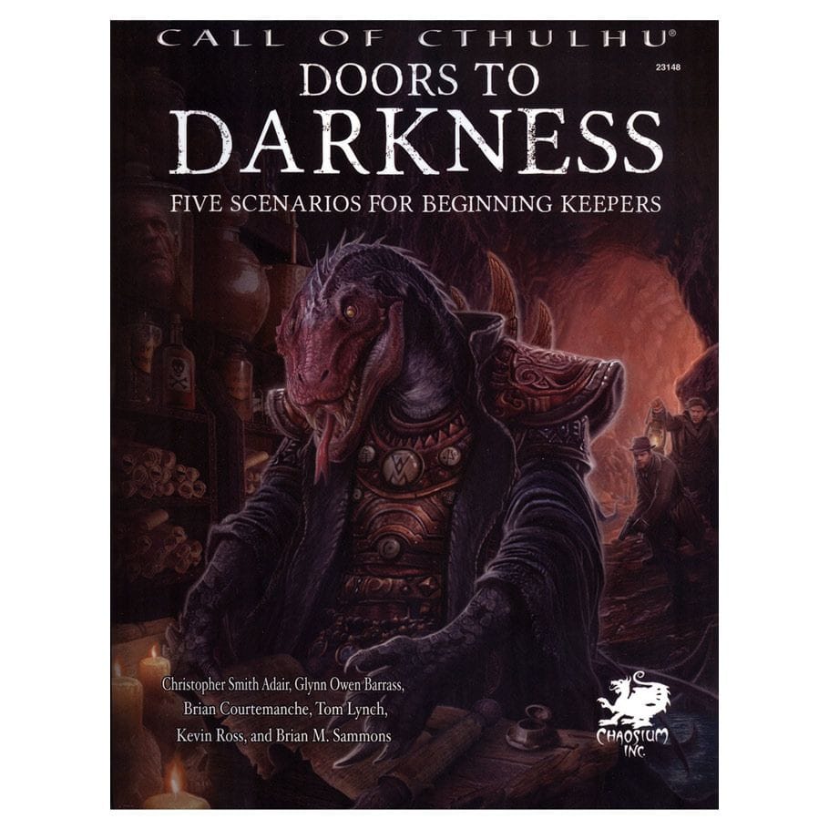 Chaosium Tabletop Games > Role-Playing Games > Expansions Call of Cthulhu 7E: Doors to Darkness 9781568824376 CAO23148
