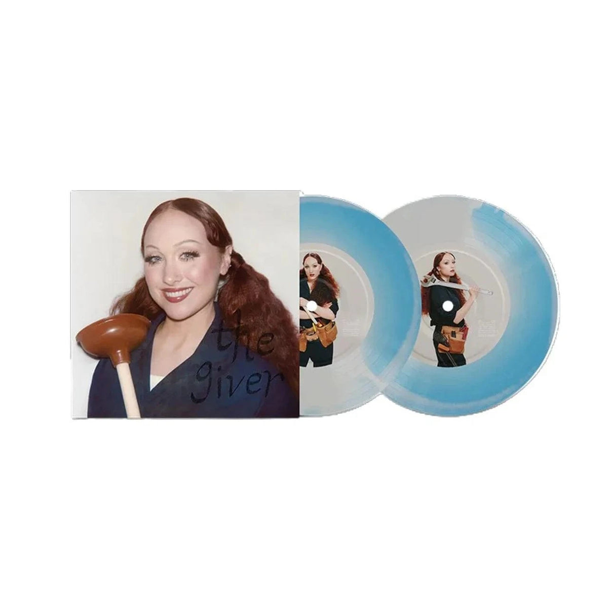 Chappell Roan Music > Vinyl Records Chappell Roan - The Giver [The Plumber] (Limited Edition, Colored Vinyl, Blue, White, 7" Single) 602475975953 ISL169956.7