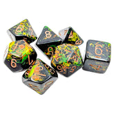 Chessex Dice > Chessex Chessex: 7-Set - Brush, Deep Forest 601982047467 CHX24405