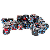 Chessex Dice > Chessex Chessex: d6Cube 36ct - 12mm Brush, Dark Side 601982075668 CHX24808