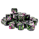Chessex Dice > Chessex Chessex: d6Cube 36ct - 12mm Brush, Paintball 601982047740 CHX24814