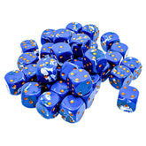 Chessex Dice > Chessex Chessex: d6Cube 36ct - 12mm Brush, Waterbreak 601982047610 CHX24806