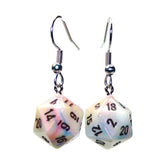 Chessex Dice > Chessex Hook Earrings Festive Circus Mini d20 Pair 601982036874 CHX54206