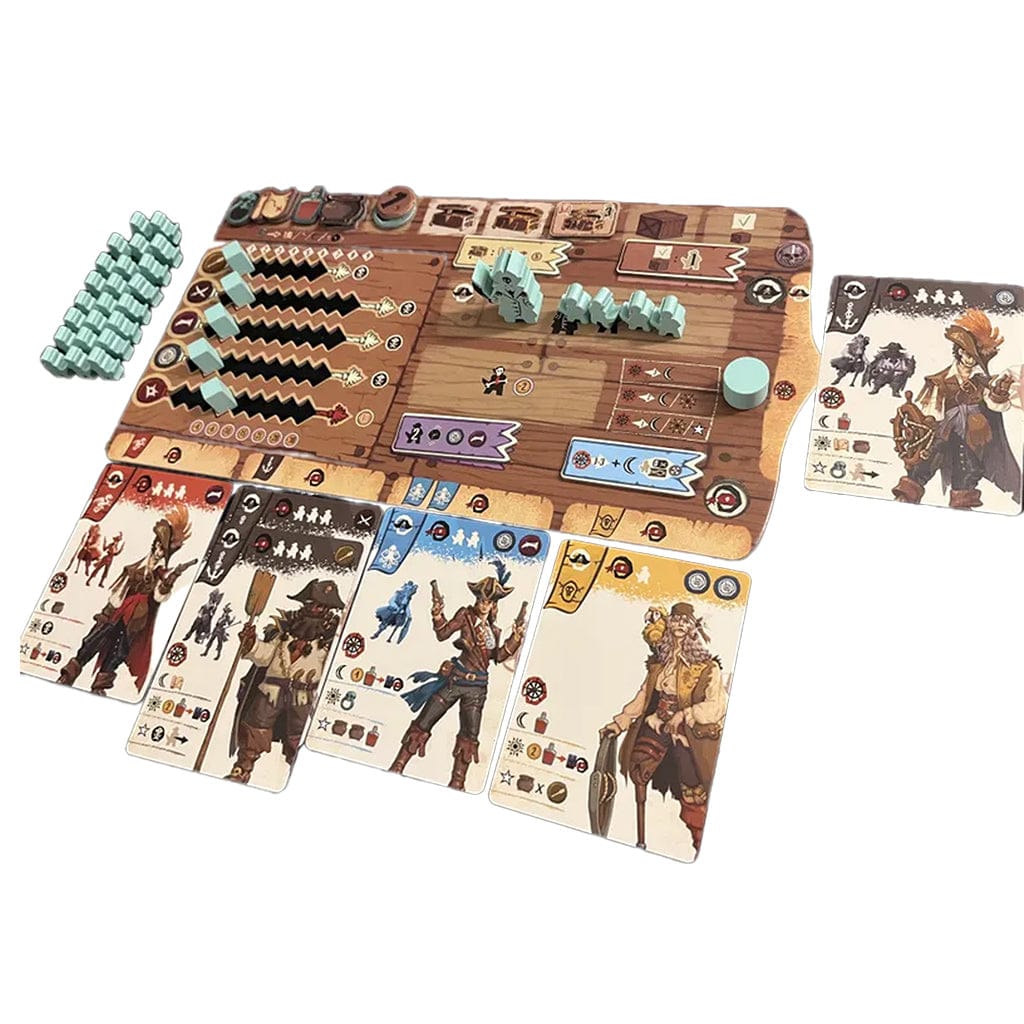 Chilifox Games Board Games > Large Box Games Fortunes Of Scoundrel Bay 7090057170071 CHI-FSB-001-007