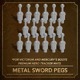 Chip Theory Games Game Supplies > Tokens & Counters HOPLOMACHUS: METAL SWORD PEGS 704725644975 VICADD012