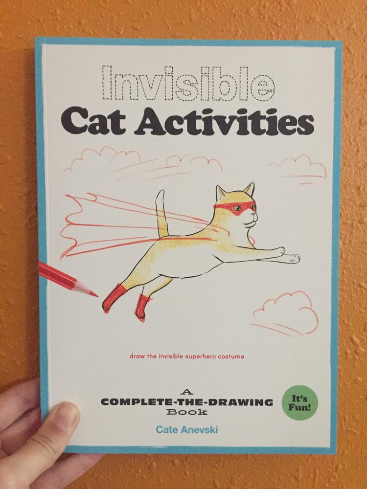 Chronicle Books Books > Art & Gifts > Pets Invisible Cat Activities - Paperback 9781452161211 MC-22147