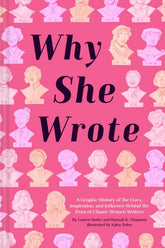 Chronicle Books Books > Lifestyle > Womens Issues Why She Wrote: A Graphic History of the Lives, Inspiration, and Influence Behind the Pens of Classic Women Writers - Hardcover 9781797202099 MC-26401