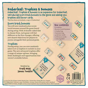 City of Games Board Games > Expansion EMBERLEAF: TROPHIES AND BONUSES EXPANSION 5060716751080 TCOK703