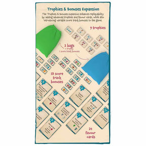 City of Games Board Games > Expansion EMBERLEAF: TROPHIES AND BONUSES EXPANSION 5060716751080 TCOK703