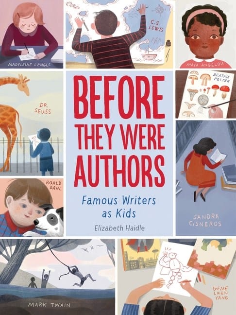 Before They Were Authors: Famous Writers As Kids (Hardcover)